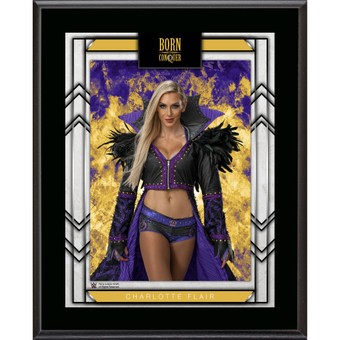 Charlotte Flair 10.5" x 13" Sublimated Plaque
