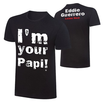 Men's Black Eddie Guerrero I'm Your Papi! T-Shirt
