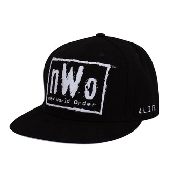 Men's Black nWo 4 Life Snapback Hat