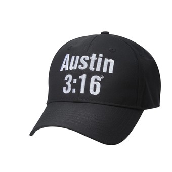 Men's Black "Stone Cold" Steve Austin 3:16 Legends Adjustable Hat