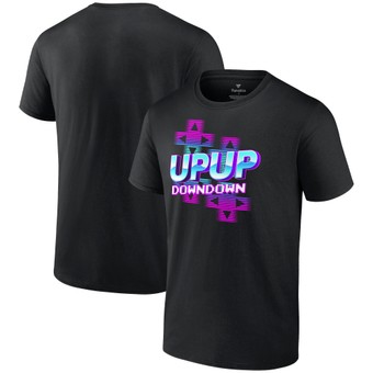 Men's Fanatics Branded Black UpUpDownDown T-Shirt