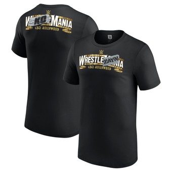 Men's Kevin Owens & Sami Zayn Black WrestleMania 39 Wrestle-Zayn-ia & KO-Mania T-Shirt