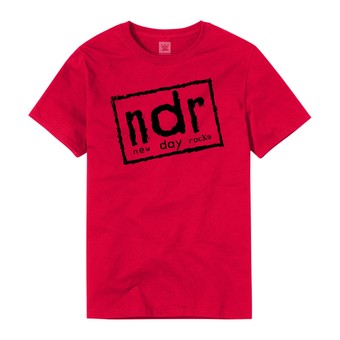 Men's Red The New Day NDR T-Shirt