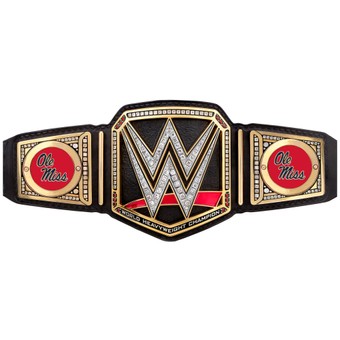 Ole Miss Rebels WWE Championship Replica Title Belt