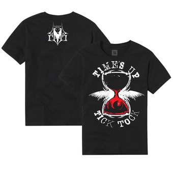 Youth Black Karrion Kross Time's Up Tick Tock T-Shirt